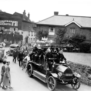Pulborough Hospital Parade Print, 13 August 1933 Pulborough Hospital Parade Print, 13 August 1933