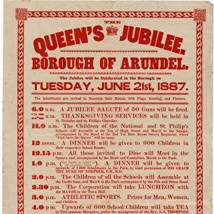 Queen Victoria Jubilee Celebrations poster #2. 1887