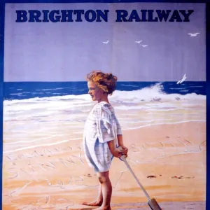 Railway poster, c1908