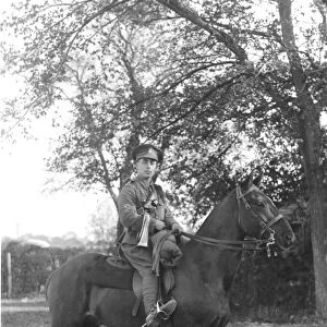 RSR 16th Battalion, Sussex Yeomanry, mounted bugler