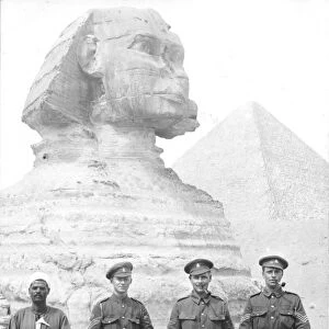 RSR 16th Battalion, Sussex Yeomanry, Sergeants at Giza in Egypt
