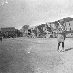 RSR 2 / 6th Battalion, Biplanes at Tank, North-West Frontier 1917