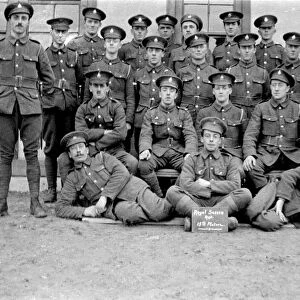 RSR 2 / 6th Battalion, Chiseldon - 15th platoon D Company, 1916