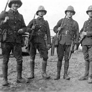 RSR 2 / 6th Battalion, Chiseldon camp, Wiltshire 1916