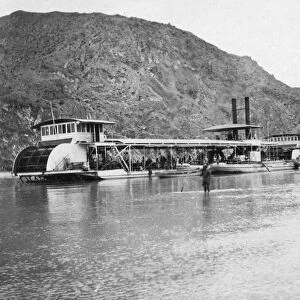 RSR 2 / 6th Battalion, Ferry boat, River Indus 1917