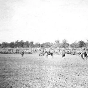 RSR 2 / 6th Battalion, Playing Polo, Burhan Camp
