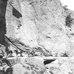 RSR 2 / 6th Battalion, Road made from Khirgi to Jandola during operations by W. F. F. 1917