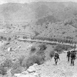 RSR 2 / 6th Battalion, Another part of same road, Waziristan 1917