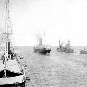 RSR 2 / 6th Battalion, Suez Canal - off Port Said - 1916