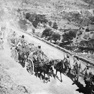 RSR 2 / 6th Battalion, Transport on the road to Dalhousie, 1918-19