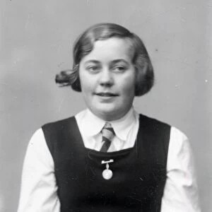 Schoolgirl - Christmas 1942