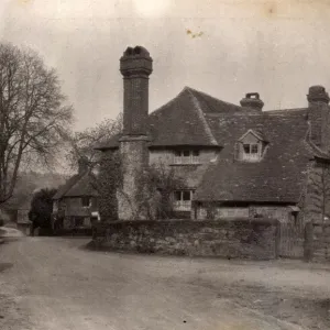 Southwest corner of houses, Fittleworth, 1910 Southwest corner of houses, Fittleworth, 1910