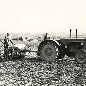 Tares Sowing for Sheep feed at Petworth - 27 March 1948