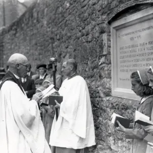 Tillington War Memorial Dedication - June 1947