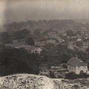 A view of Cocking village from Cocking Hill, 1901