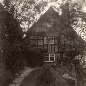 View of Peartree Farm (Billingshurst) from the garden, 1910 View of Peartree Farm (Billingshurst) from the garden, 1910