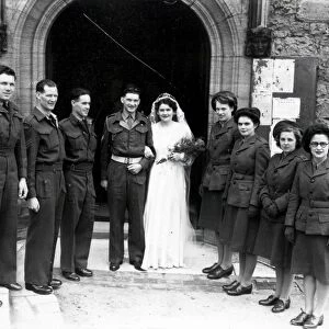 A wartime wedding - 16 June 1945