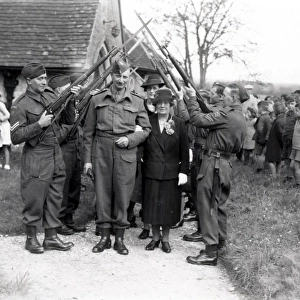 Wartime wedding, 1943