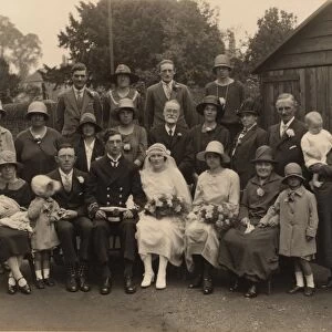 Wedding Group, Angmering, 1926