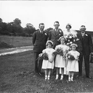 Wedding group, August 1939