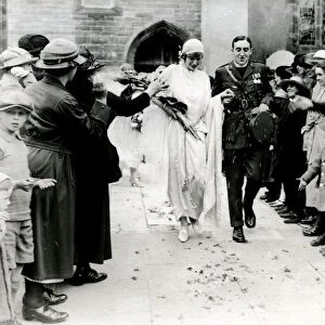 Wedding at Petworth Church, September 1922