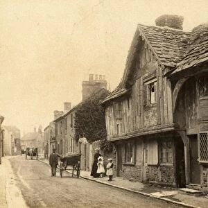 West Tarring: a street scene, 17 July 1891