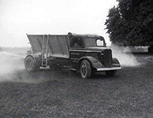 George Garland Prints: Agri-Lime Spreading Service - May 1944