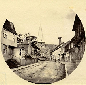 Square Tower Prints: All Saints, Lindfield