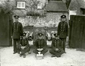 Images Dated 13th April 2015: Amberley Auxiliary Fire Service - August 1943