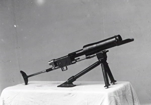 Military Prints: Anti-Tank Gun mounted on tripod - July 1943