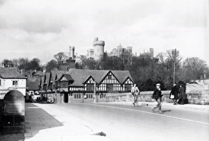 Arundel, Norfolk Bridge - February 1939 Arundel, Norfolk Bridge - February 1939