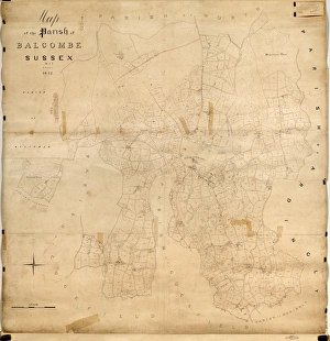 Balcombe Tithe Map, 1842
