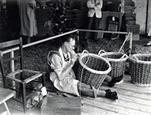 Craft Prints: Basket Weaving, July 1952