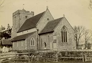 Additional Manuscript Collection: Beddingham Church exterior