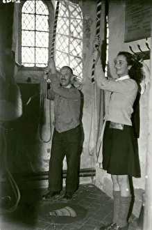 West sussex record office/george garland/bellringers wisborough green february 1948 West sussex record office/george garland/bellringers wisborough green february 1948