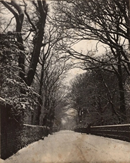 Country Side Prints: Bognor: Upper Bognor Road under heavy snow, 1900