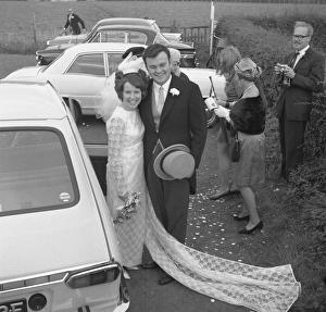 Wedding Prints: The bridge and groom, 1960s