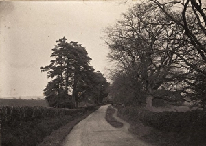 John Fletcher Collection - 'Wanderings In Sussex' Prints: Brightling: Robertsbridge road, 1908
