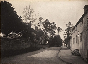 John Fletcher Collection - 'Wanderings In Sussex' Prints: Brightling: street view, 1908
