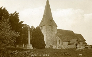 Sepia Prints: Bury Church
