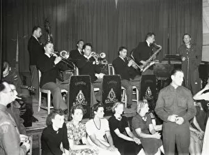 Images Dated 13th April 2015: Canadian Auxiliary Services Band - August 1943