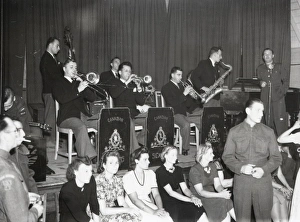 Canadian Auxiliary Services Band - August 1943 Canadian Auxiliary Services Band - August 1943