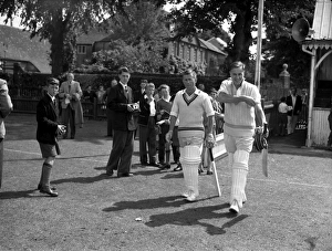 Charity Cricket Match, 12 August 1956