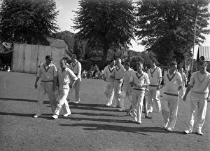 Charity Cricket Match, 12 August 1956 Charity Cricket Match, 12 August 1956