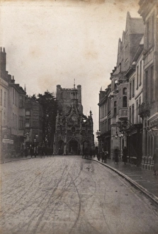 Chichester: the Cross and the Campanile, 1903 Chichester: the Cross and the Campanile, 1903