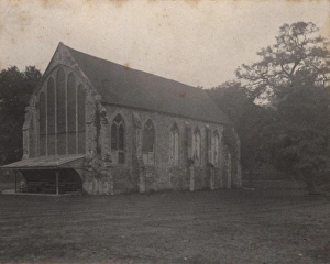 Building Prints: Chichester: the Priory Church of the Grey Friars, 1905