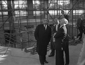 Chichester Photographic Prints: Construction of Chichester Festival Theatre