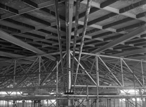 Chichester Photographic Prints: The Construction of Chichester Festival Theatre
