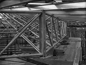 Construction of Chichester Festival Theatre Roof
