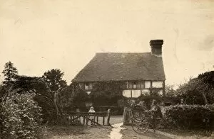 Images Dated 9th October 2012: A cottage near Sheffield Park, 20 August 1891